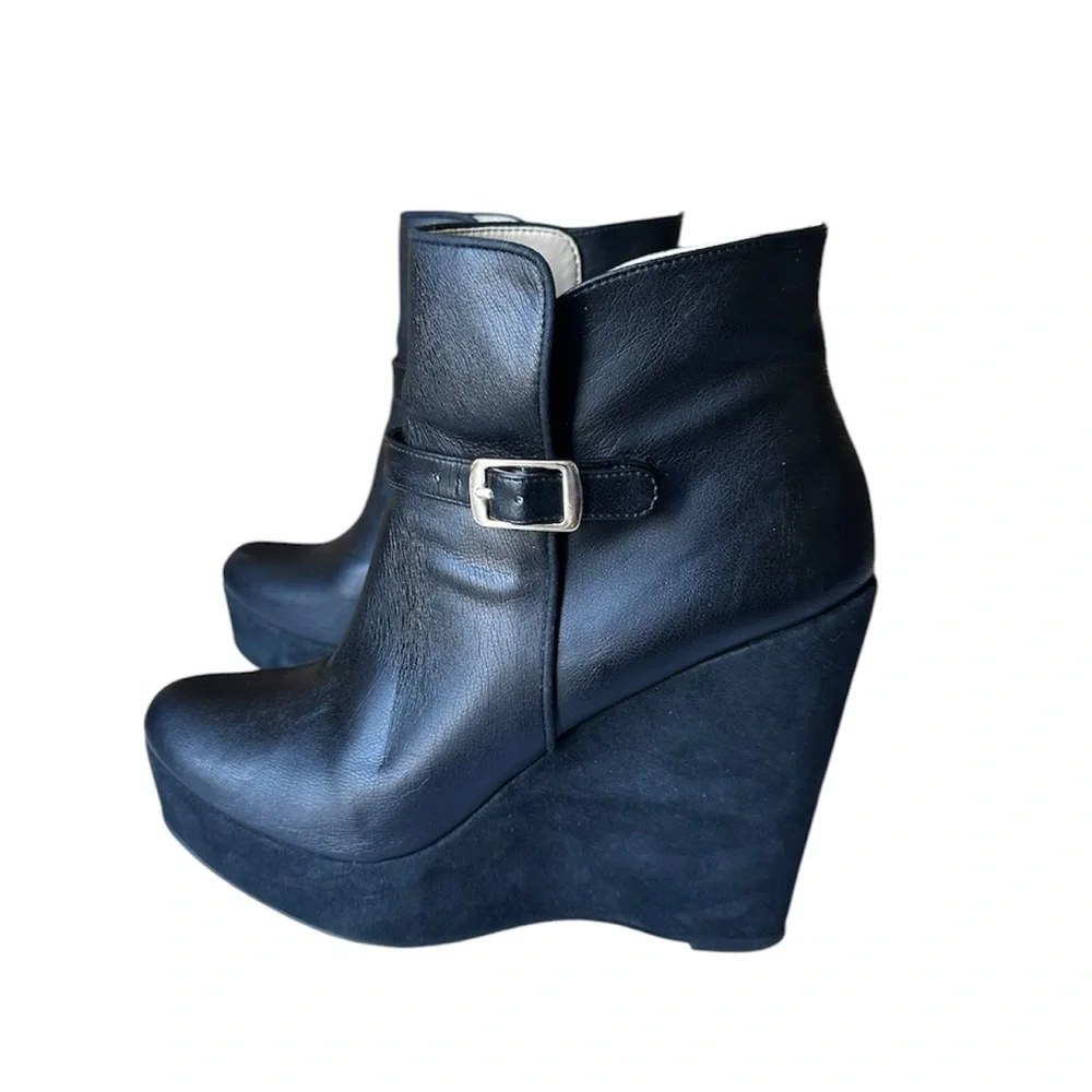 Stella McCartney Valencia Platform Wedge Boots Size IT40